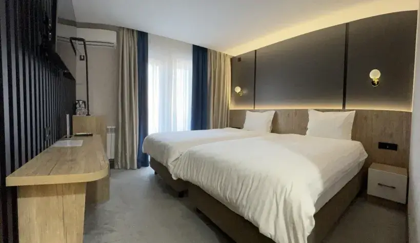 2 ta alohida karavotli standart xona